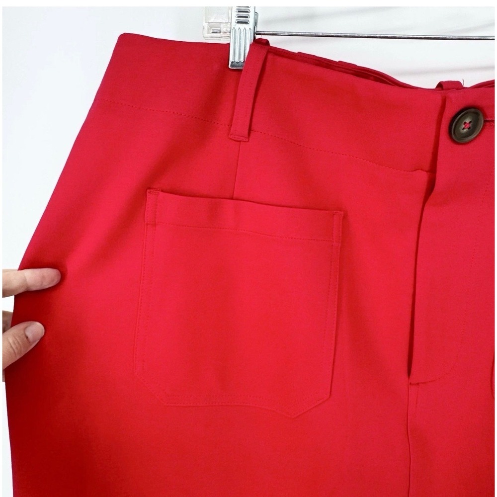 Maeve Red Pencil Skirt - Picture 6 of 15